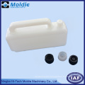 PVC Plastic Blow Molding Pot with Lid for Storing Oil